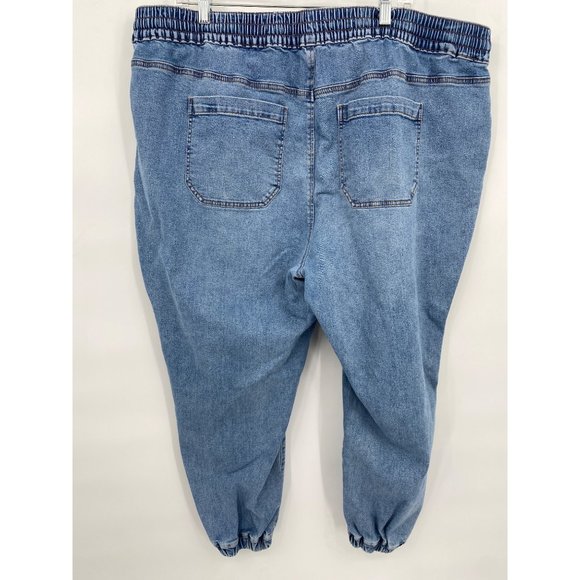 Lane Bryant Womens Drestroyed Mid-Rise Boyfriend Jean Size 22 Signature Fit - Picture 2 of 15